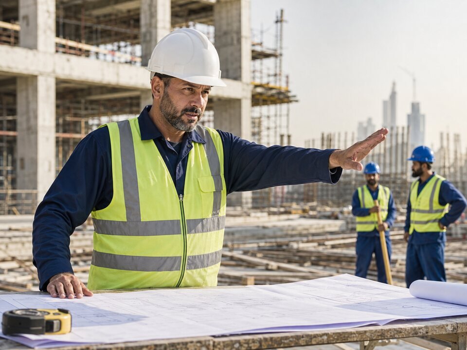 Foreman at work